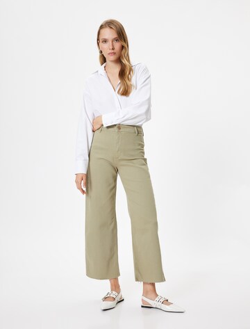 Koton Wide leg Jeans in Groen