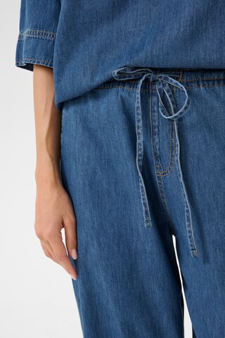 CULTURE Loosefit Hose in Blau
