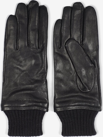 Gants 'Women's Leather Gloves Ella Black' Howard London en noir : devant