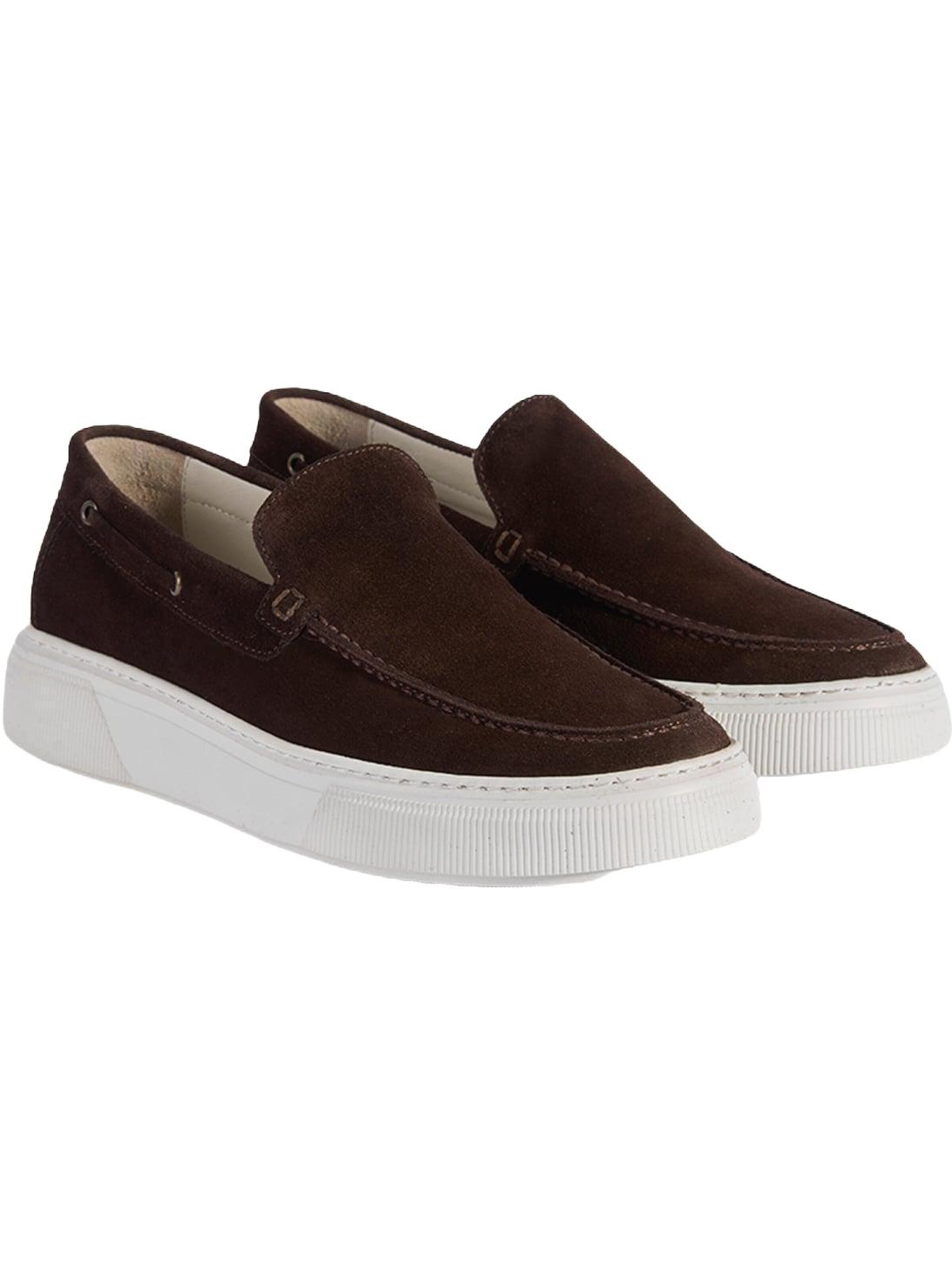Desa Classic Flats 'Beleg' in Brown: front