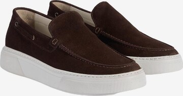 Desa Classic Flats 'Beleg' in Brown: front