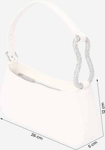 Chiara Ferragni Käsilaukku värissä valkoinen