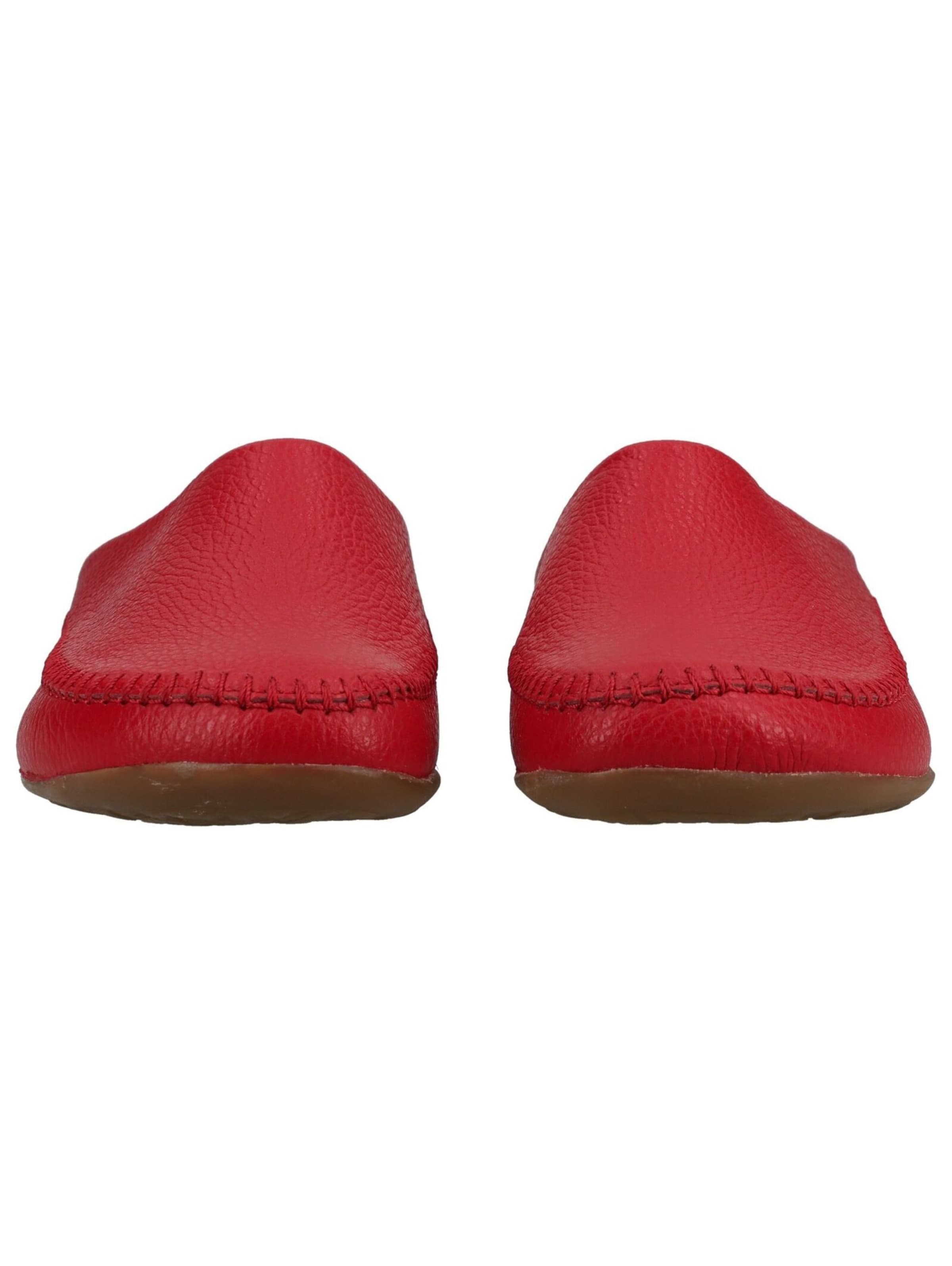 HAFLINGER Huisschoenen in Rood