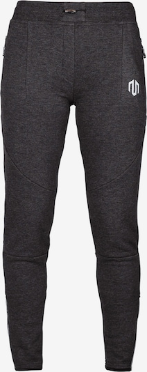 MOROTAI Urheiluhousut 'Comfy Performance' värissä tummanharmaa / valkoinen, Tuotenäkymä