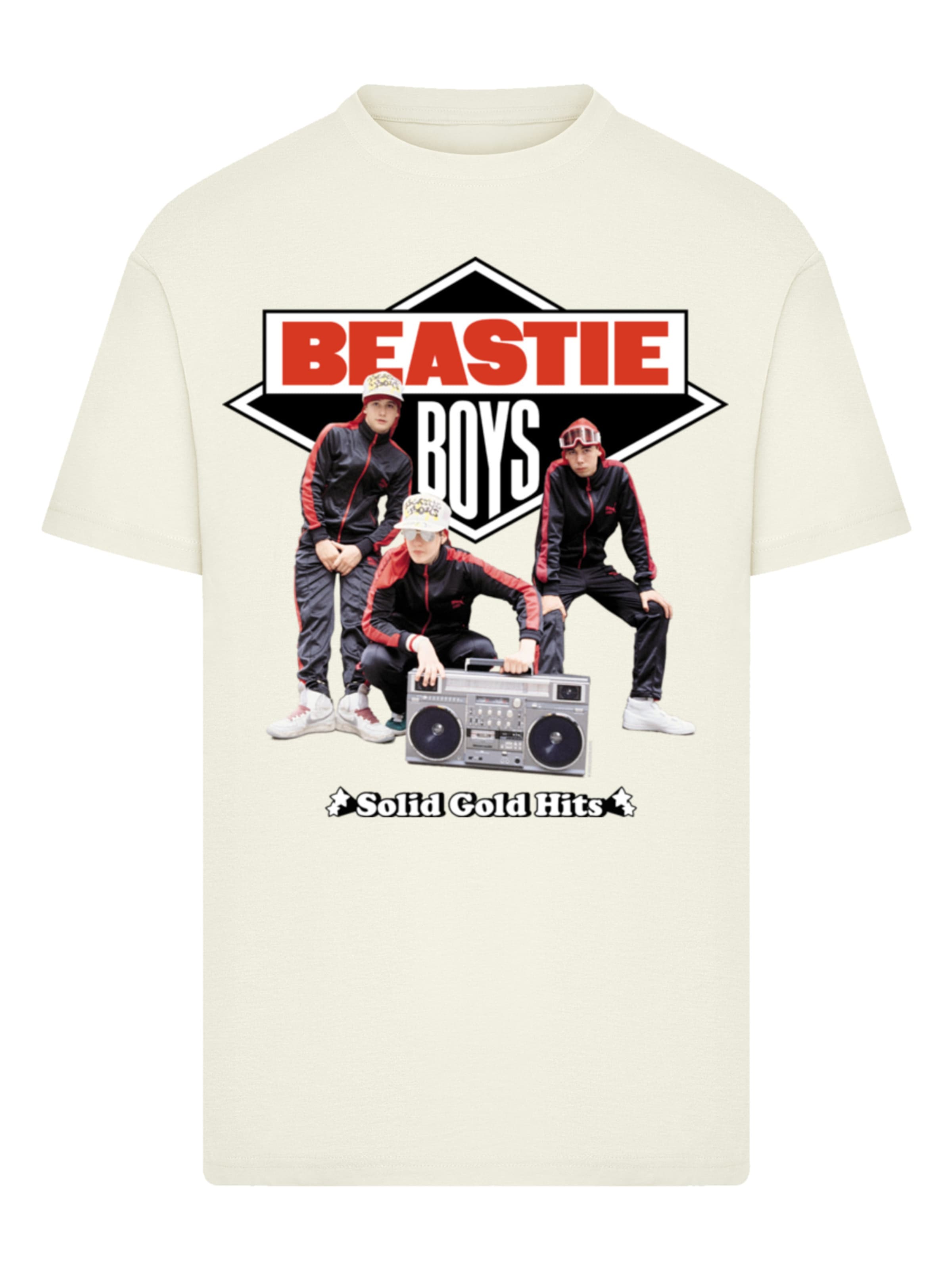 F4NT4STIC Shirt in Beige: front