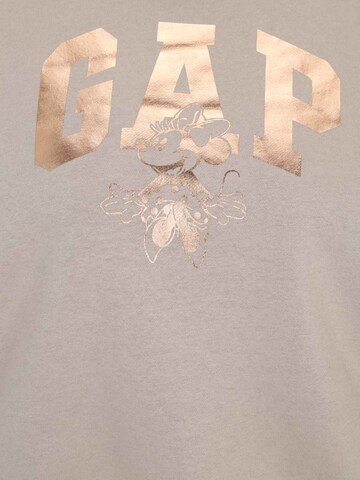 Gap Petite Sweatshirt 'MINNIE' in Grau