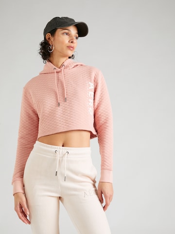 AÉROPOSTALE Μπλούζα φούτερ σε ροζ: μπροστά