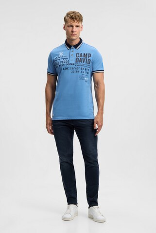 CAMP DAVID Shirt in Blau