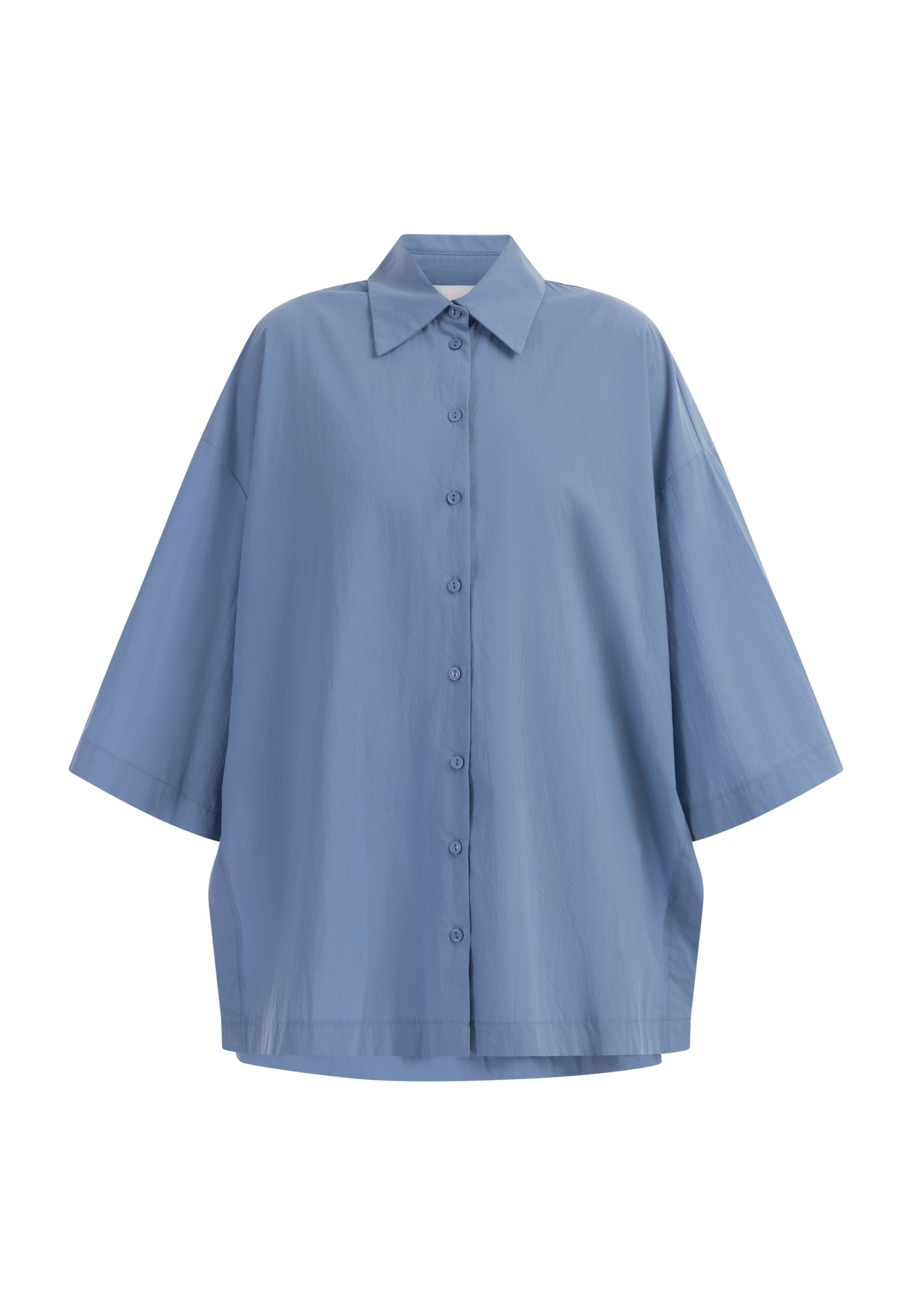 RISA Bluse in Blau: Vorderseite