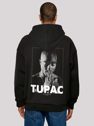 F4NT4STIC Sweatshirt 'Tupac Shakur Praying' in Zwart