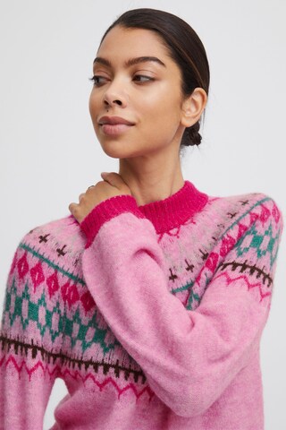 b.young Pullover 'Maritne' in Pink