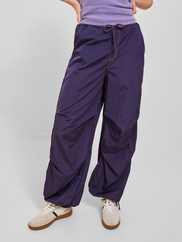 Loosefit Pantalon cargo 'Sally' JJXX en violet : devant