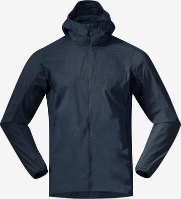 Bergans Outdoor jacket in Blue: front