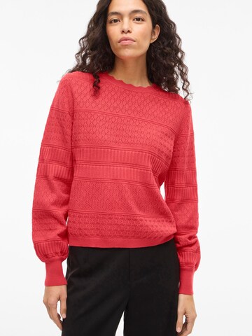VILA Pullover 'VIMilos' i rød