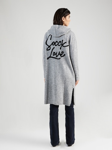 Soccx Knit Cardigan in Grey