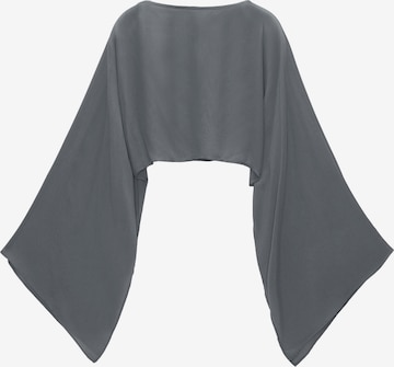 Pull&Bear Bluse in Grau: predná strana