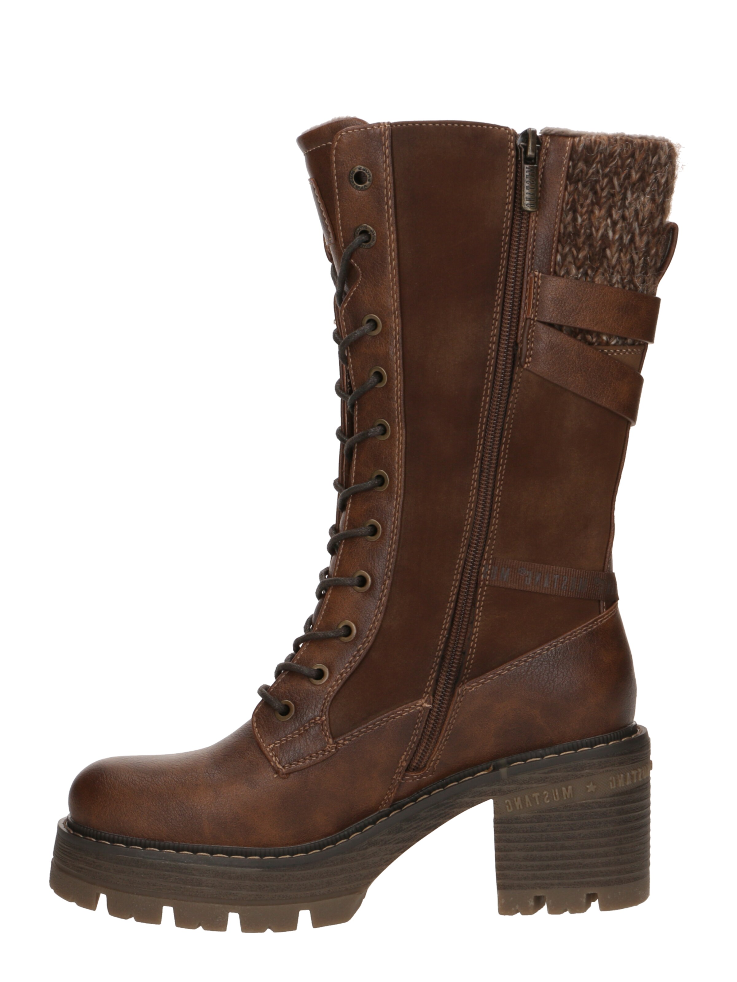 MUSTANG Lace-up boot in Brown