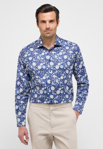 ETERNA Regular fit Business shirt in Blue: front