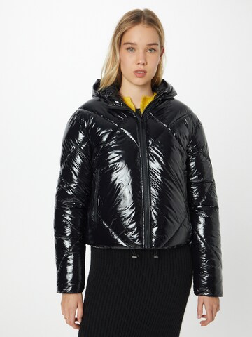 IKKS Between-Season Jacket 'SDOU' in Black: front