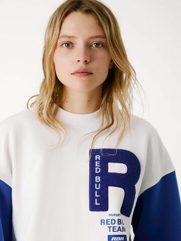 Red Bull Racing x Pepe Jeans Sweatshirt 'Red Bull Racing x Pepe Jeans' in Wit