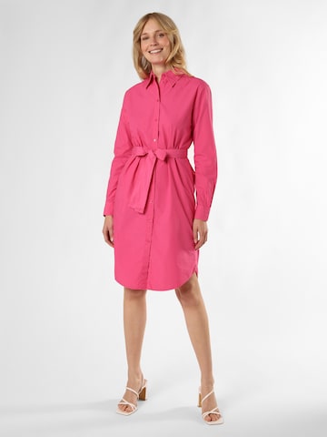 BOSS Orange Kleid 'C_Delegant' in Pink: predná strana