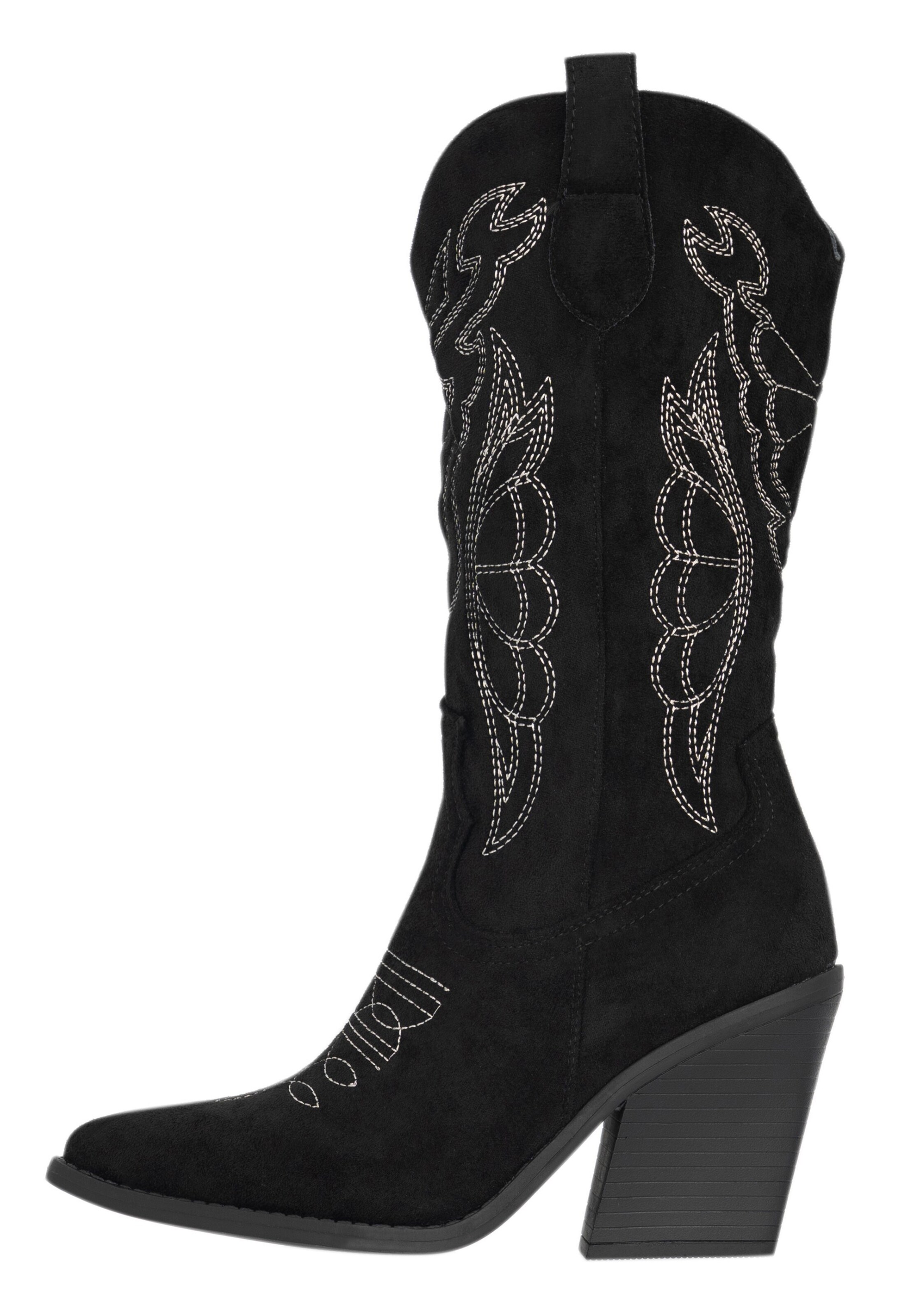 Stivale da cowboy di Salinyang in nero