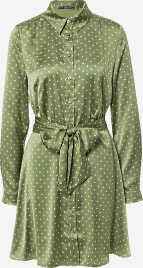 GUESS Kleid in apfel / weiß, Produktansicht