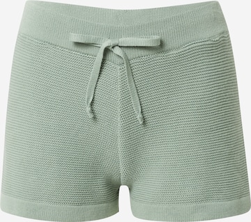 Pantalon 'Elena' A LOT LESS en vert : devant