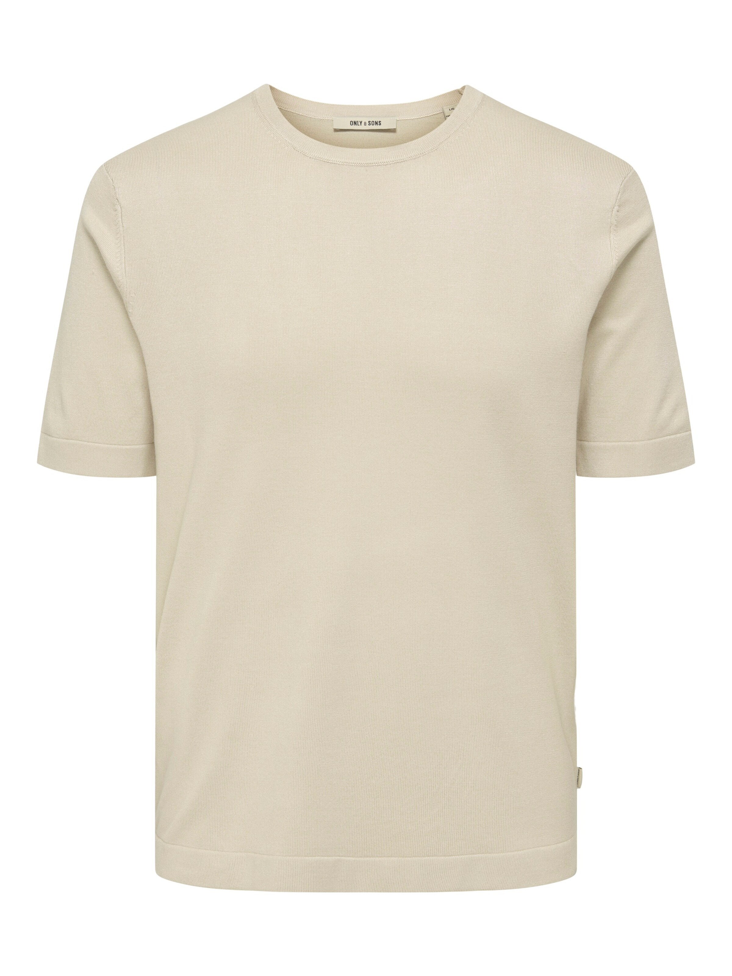 Only & Sons Shirt '22022928'‌‌‌‌‌‌‌ in Beige: Vorderseite