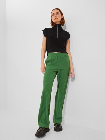 JJXX Wide leg Pants 'Poppy' in Green