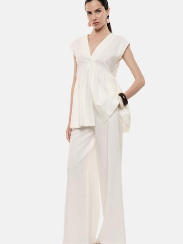IMPERIAL - regular Pantalón 'IMPERIAL PANTALONE PANTALONE' en blanco: frente