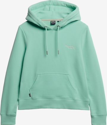 Superdry Sweatshirt 'Essential' in Green: front