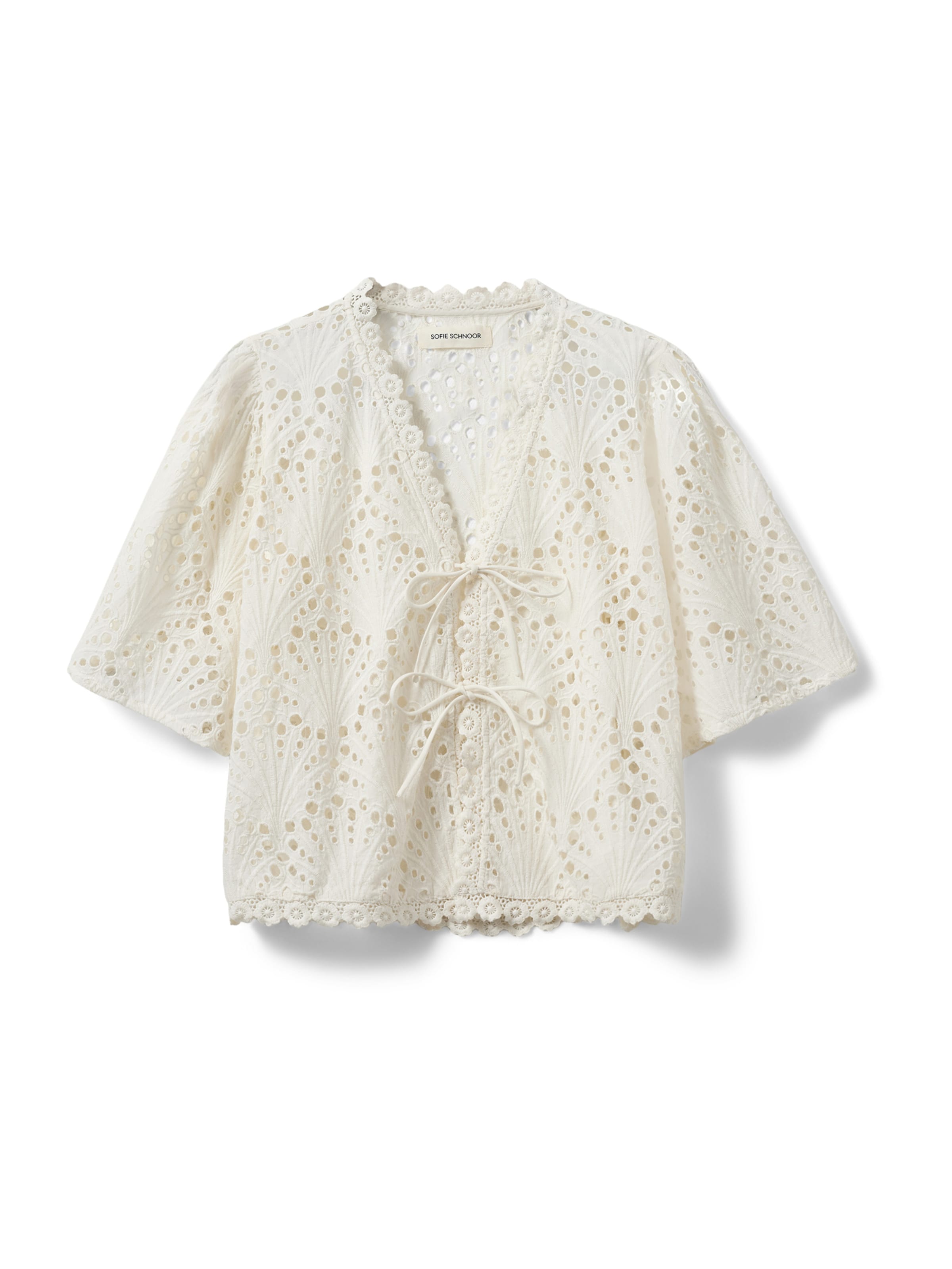 Sofie Schnoor Halenka 'Willie' – béžová: přední strana