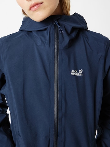 JACK WOLFSKIN Outdoor Jacket in Blue