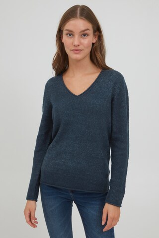 Oxmo Sweater 'Ilva' in Blue: front