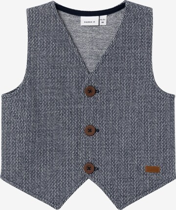 NAME IT Vest in Blue: front