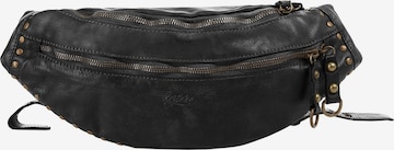 X-ZONE Crossbody Bag in Black: front
