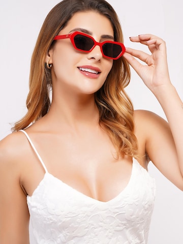 AVANT-GARDE PARIS Sonnenbrille 'Plouto' in Rot