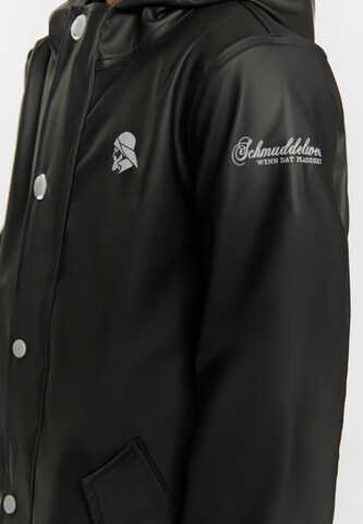 Schmuddelwedda Funktionsjacke in Schwarz