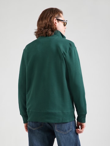 GANT Кофта на молнии в Зеленый