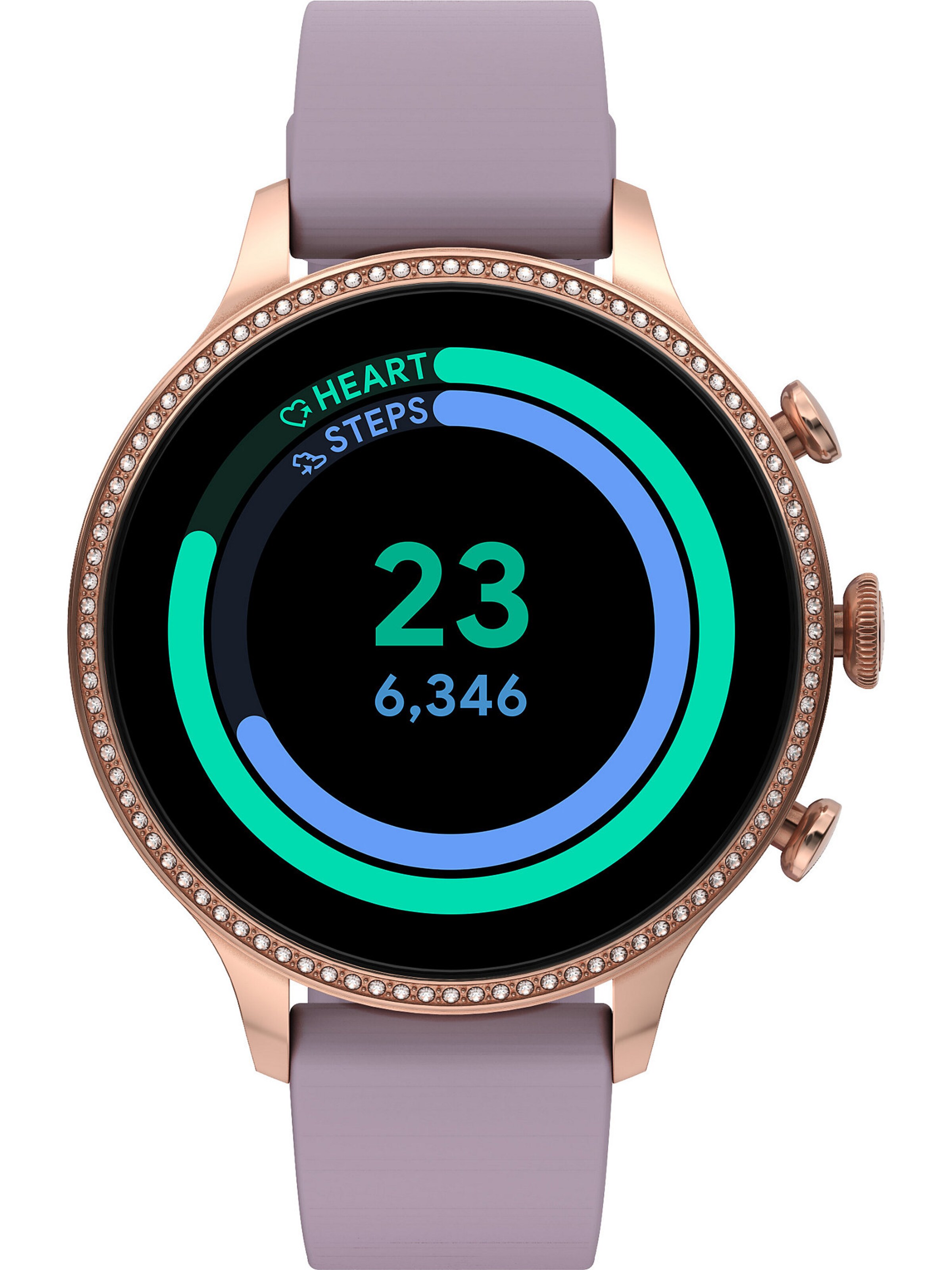 Fossil Smartwatches Digitaluhr in Lila