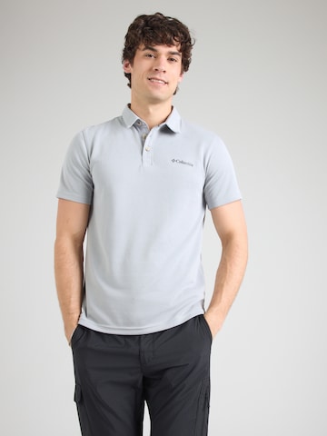 pilka COLUMBIA Sportiniai marškinėliai 'Nelson': priekis