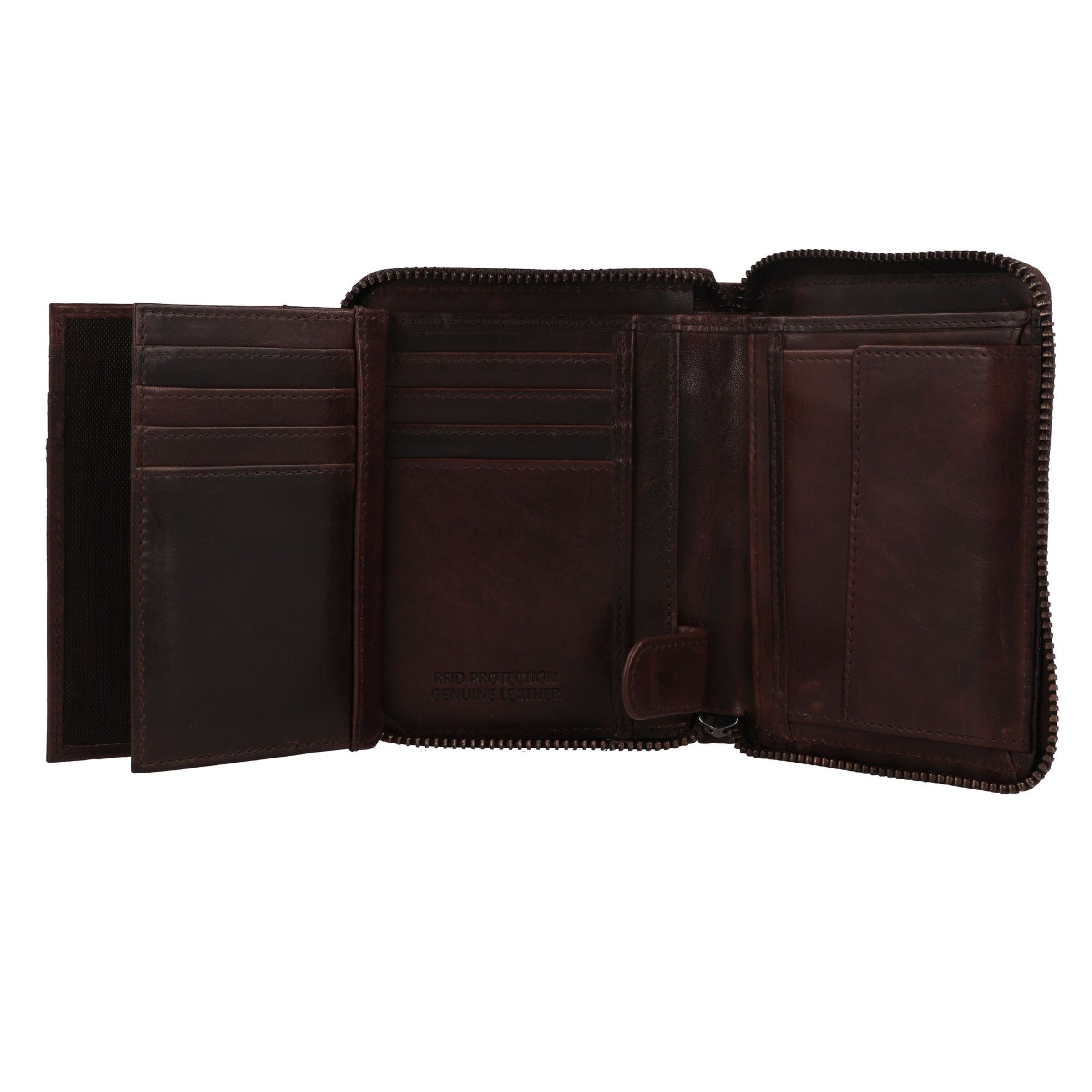 GREENBURRY Wallet 'Newport' in Brown