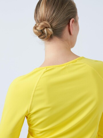 SPORTKIND Performance shirt '3/4-Longsleeve Shirt' in Yellow