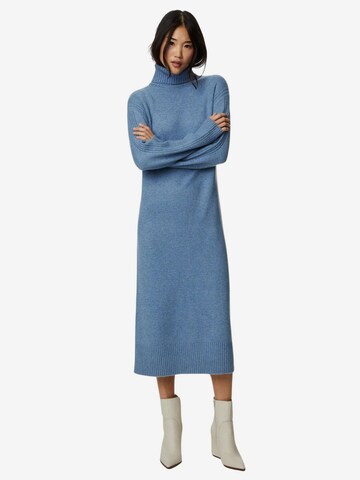 Robes en maille Marks & Spencer en bleu : devant