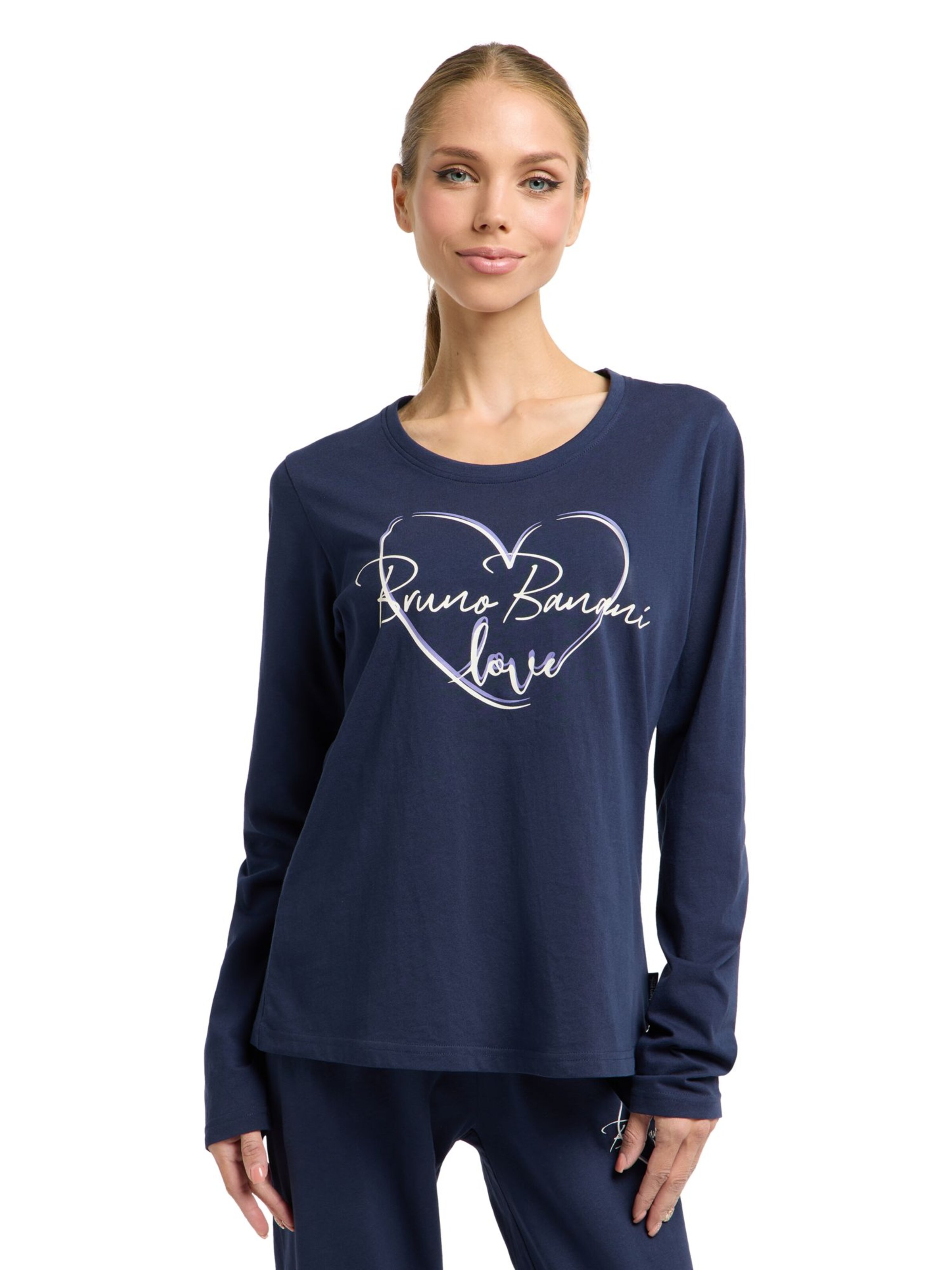 Bruno Banani Pajama in Blue