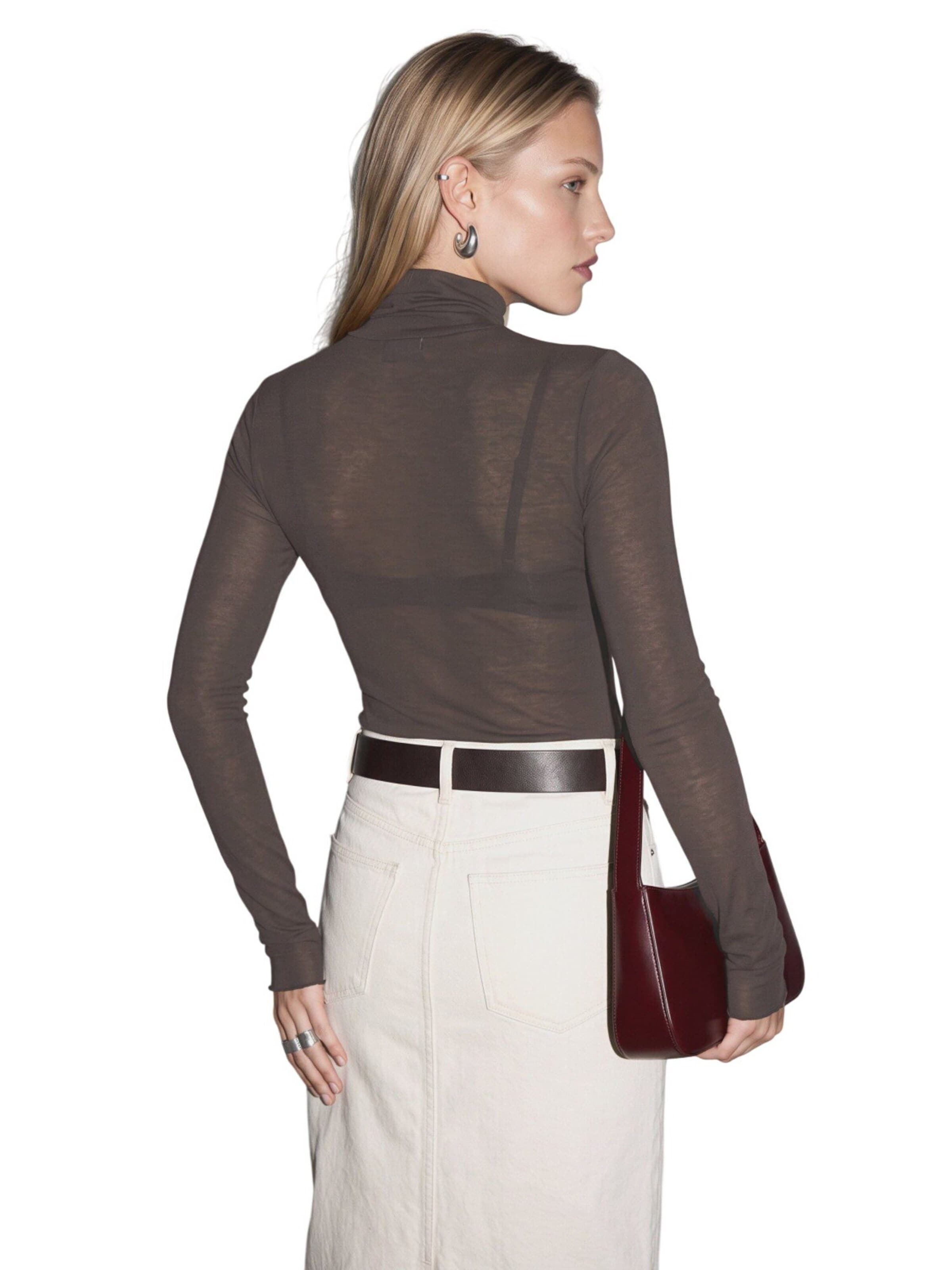 No Matter What Blouse in Bruin