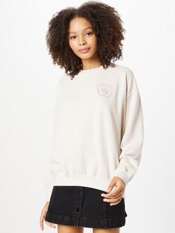 BDG Urban Outfitters Sweatshirt in Beige: predná strana