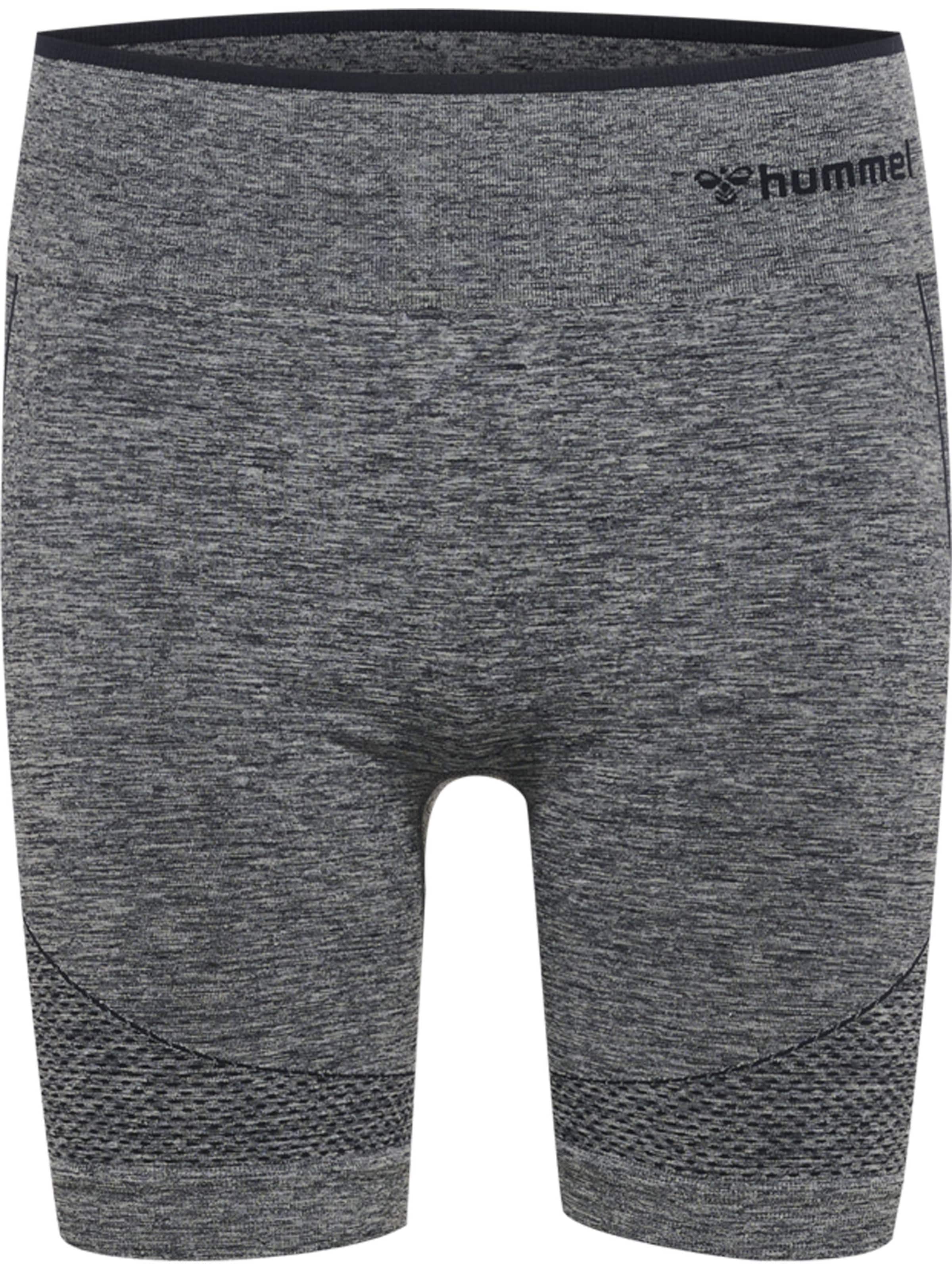 Hummel Skinny Sportsbukser i grå: forside