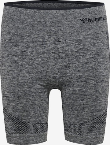 Hummel Workout Pants in Grey: front